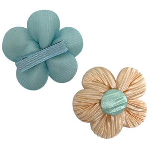 HAIRSTORY Pleated Flower Pin Curl (002-PF)