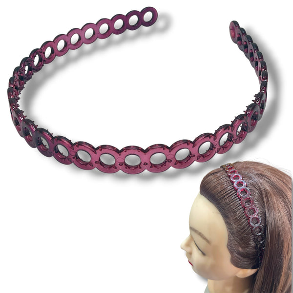 HAIRSTORY Y4152 France Multi-Color Stylish Hollow Pattern