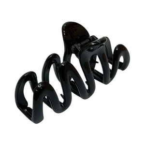 HAIRSTORY D817 Glossy Zigzag Hair Claw