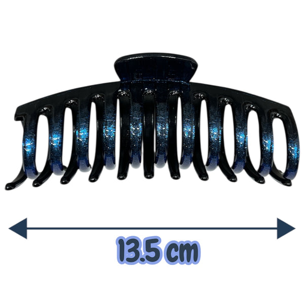 HAIRSTORY D651-D504 Shimmer Jumbo Big Claw Hair Clamp Clip