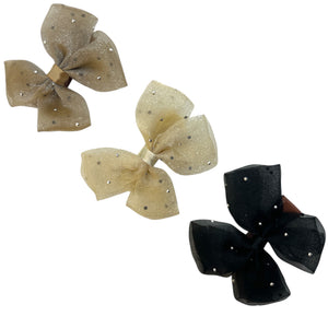 HAIRSTORY Shimmer Organza Ribbon Pin Curl (003-SOR)