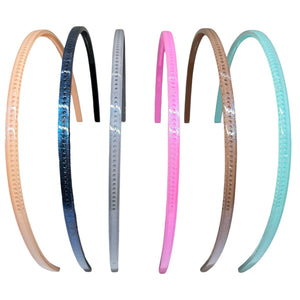 HAIRSTORY Classic Plain Shimmer Headband (T033)