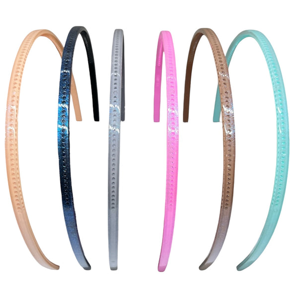 HAIRSTORY Classic Plain Shimmer Headband (T033)