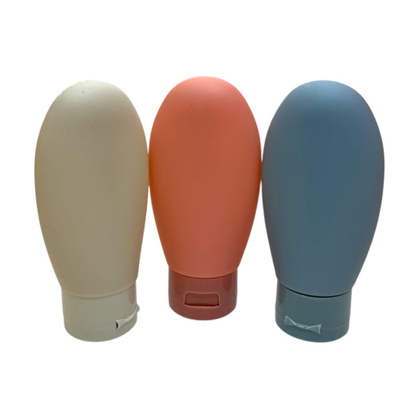 HAIRSTORY Squeezable Travel Bottle 50ml 3Pcs/Set Random Color