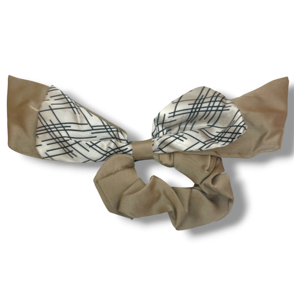 HAIRSTORY 6040 Bow Knot Scrunchies Retro