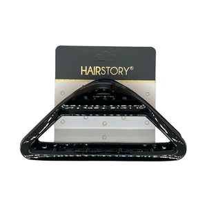 HAIRSTORY D842 Classic Glossy Triangle Hair Claw Clamp