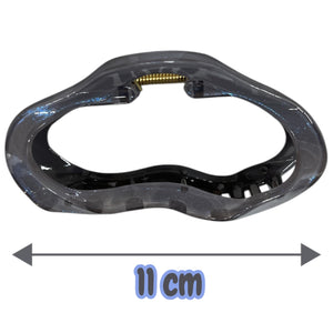 HAIRSTORY D829-D805 Shimmer Cloud Hair Claw Clamp