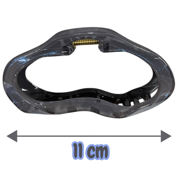 HAIRSTORY D829-D805 Shimmer Cloud Hair Claw Clamp