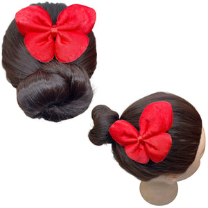HAIRSTORY BHO00131 Cute Butterfly Satin