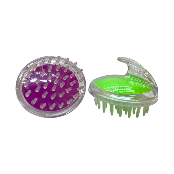 HAIRSTORY #6058 Deep Cleaning Scalp Massager/Comb Silicone Random Color