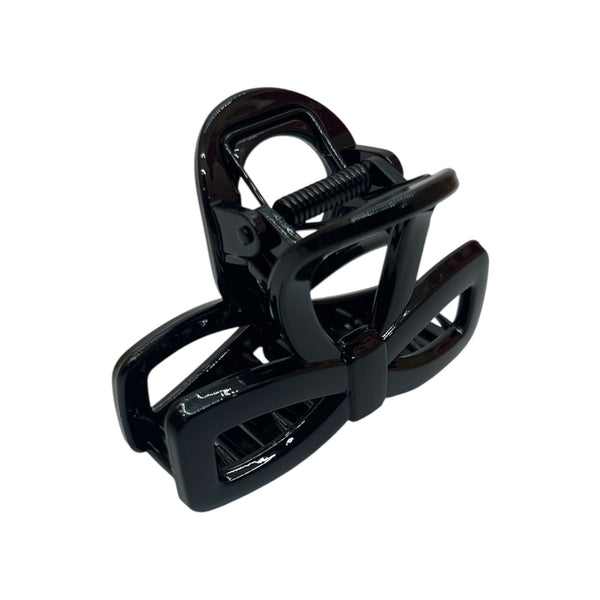 HAIRSTORY D903 Glossy Bow Hair Claw