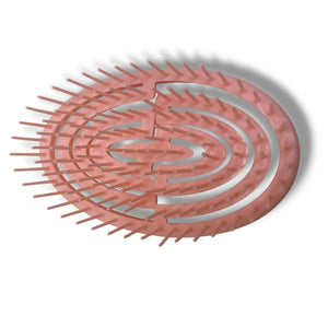 HAIRSTORY Scalp Brush Massager Wheat Straw Material Random Color