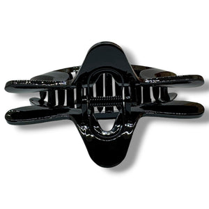 HAIRSTORY Glossy Black Star Hair Claw Clamp