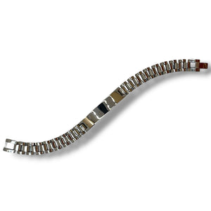 HAIRSTORY Men’s Stainless Silver Bracelet