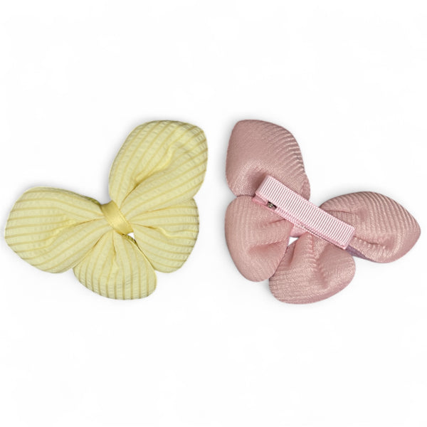 HAIRSTORY Woven Cotton Butterfly Pin Curl (002-WCB)