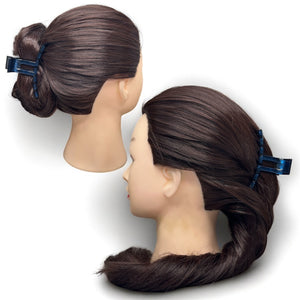 HAIRSTORY D557 Shimmer Basic Large T Hair Claw Clamp Clip