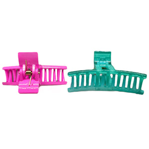 HAIRSTORY D556 Shimmer Basic Small T Hair Claw Clamp Clip