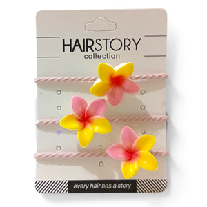 HAIRSTORY Tropical Flower Hair Tie