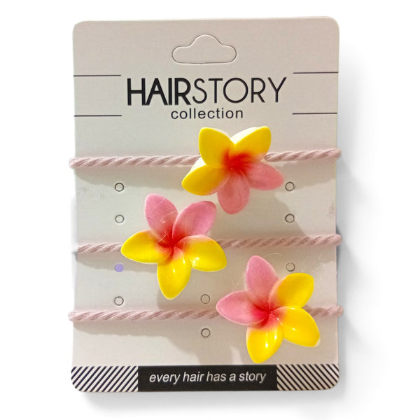 HAIRSTORY Tropical Flower Hair Tie