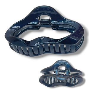HAIRSTORY D829 CHROME Cloud Hair Claw Clip