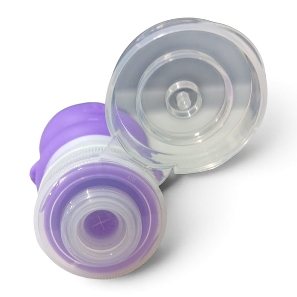 HAIRSTORY 6161B Squeezable Travel Bottle Bear W/Suction 60 ML Random Color