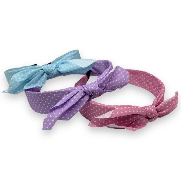 HAIRSTORY Polka Headband-#9A