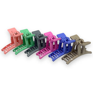 HAIRSTORY Sorbet Colored Small Hair Clamp Clips - D556