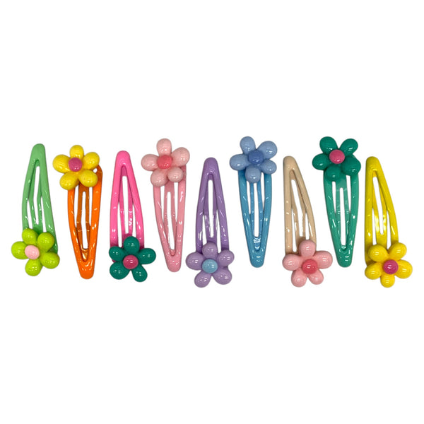 HAIRSTORY Flower Colorful Bean Snap clip (2435)