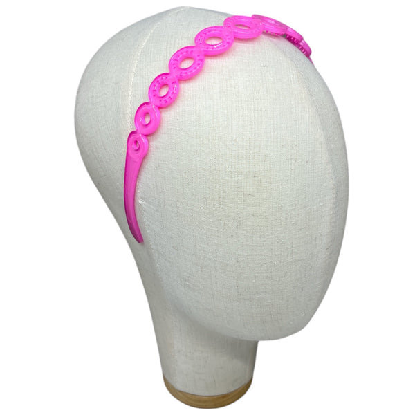 HAIRSTORY T062 Shimmer Round Holes Headband