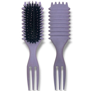 HAIRSTORY #9041 2in1 Defining Styling Brush Double Edges Rectangle Random Color