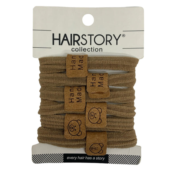 HAIRSTORY Bear Cloth Pony Tail Hair Tie (#57)