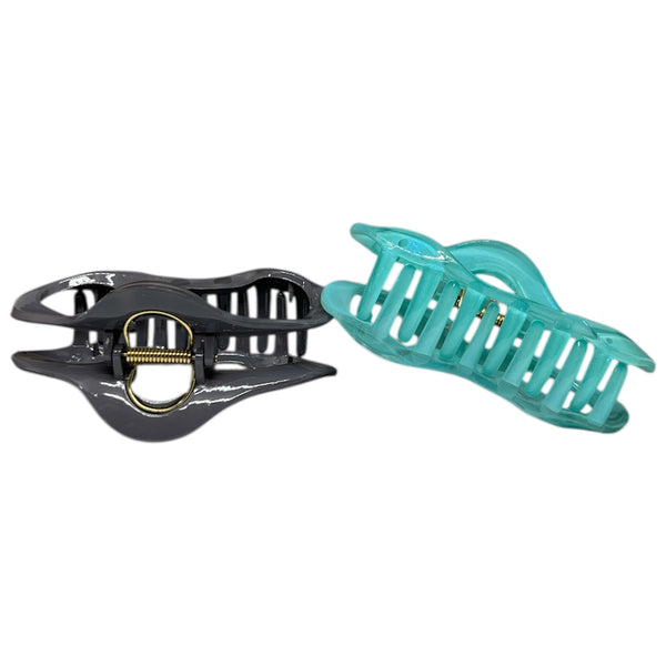HAIRSTORY D829-D805 Shimmer Cloud Hair Claw Clamp