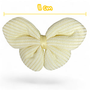 HAIRSTORY Woven Cotton Butterfly Pin Curl (002-WCB)