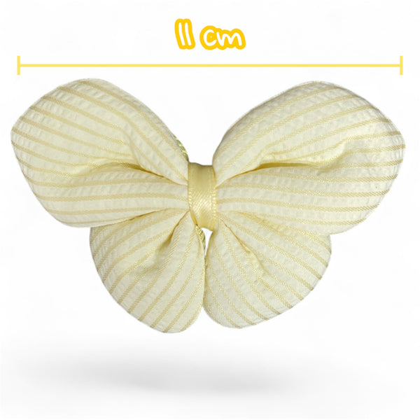 HAIRSTORY Woven Cotton Butterfly Pin Curl (002-WCB)