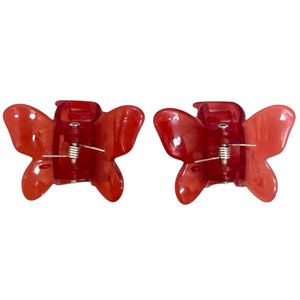 HAIRSTORY Sun UV Color Changing Clips Small Butterfly Hair Claw