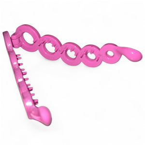 HAIR B114 Shimmer Basic Round Holes Banana Clamp ClipSTORY