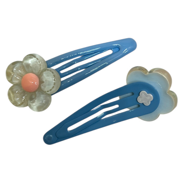 HAIRSTORY Flower Colorful Bean Snap clip (#21-F)