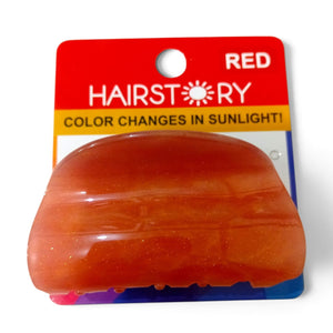 HAIRSTORY CCAH-010  Sun UV Color Changing Acrylic Cloud Clamp