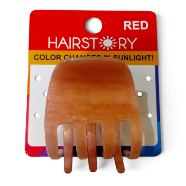 HAIRSTORY CCAH-011 Sun UV Color Changing Acrylic Claw Clamp