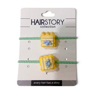 HAIRSTORY Cute Cake & Pastry Hair Ties