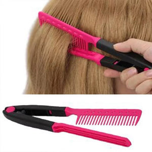 HAIRSTORY D6028 CURLING/STRAIGHT STYLING COMB RANDOM COLOR