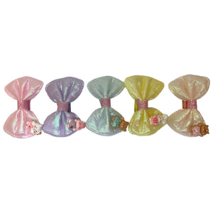 HAIRSTORY Metallic Animal Ribbon Charm Pin Curl (001-MRA)