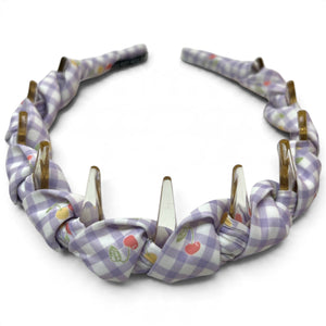 HAIRSTORY Cherry Wrapped Headband