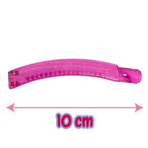 HAIRSTORY B121 Shimmer Plain Banana Clamp Clip