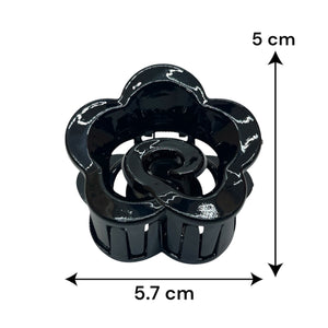 HAIRSTORY Glossy Small Flower Claw