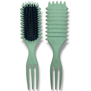HAIRSTORY #9041 2in1 Defining Styling Brush Double Edges Rectangle Random Color