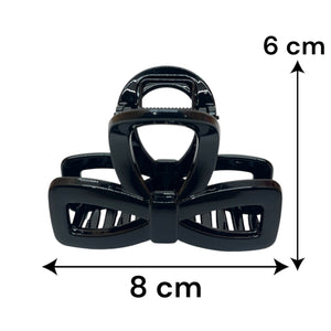 HAIRSTORY D903 Glossy Bow Hair Claw