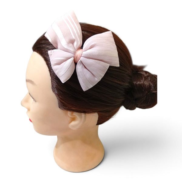 HAIRSTORY Bow Shimmer Silver Details
