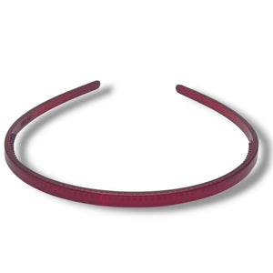 HAIRSTORY Chrome Plain Thin Head Band