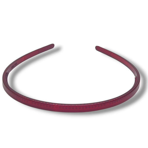 HAIRSTORY Chrome Plain Thin Head Band
